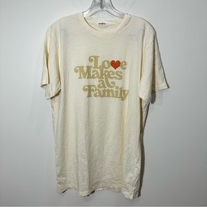 Blended family or adoption tee Tshirt Large